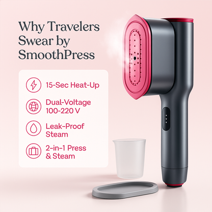 Portable 2-in-1 Steamer & Iron™