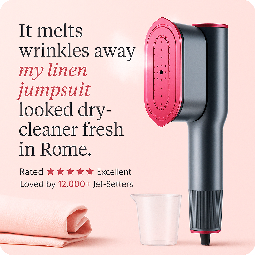 Portable 2-in-1 Steamer & Iron™