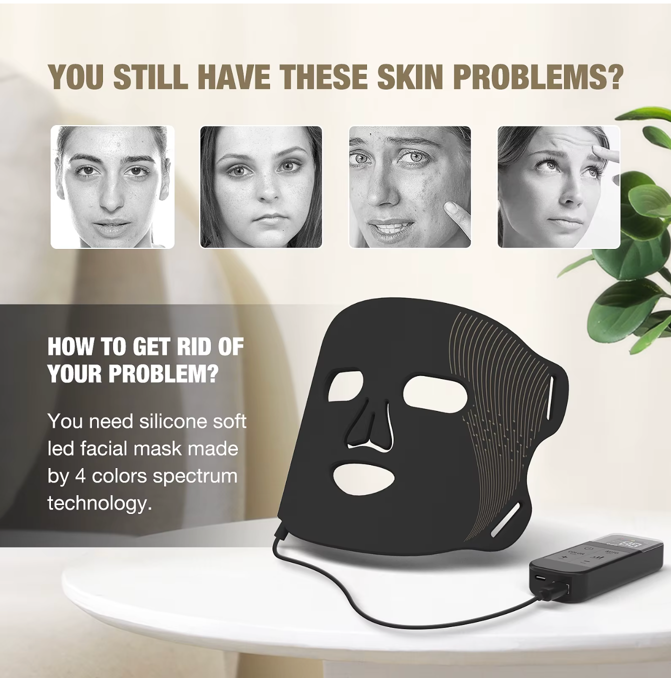 LED Skin Therapy Mask