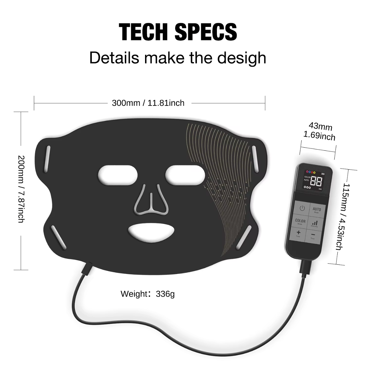 LED Skin Therapy Mask